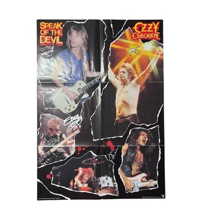 Ozzy Osbourne signed handsigniert Speak Of The Devil Poster - Bild 1 von 7