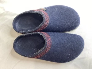 Stegmann Women's 7 Original Clogs | Mules| Wool Slip On Cork | Comfort Blue - Picture 1 of 12