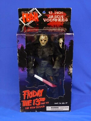 FIGURA VIERNES 13 JASON VOORHEES PARTE VII SANGRE NUEVA 12" MEZCO CAJA ABIERTA Foto 1 de 4