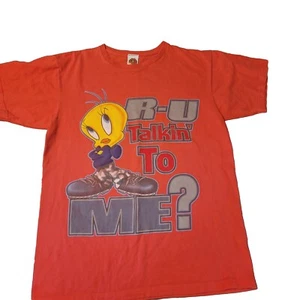 T-shirt vintage Looney Tunes 2001 Tweety Bird taglia M - Foto 1 di 5