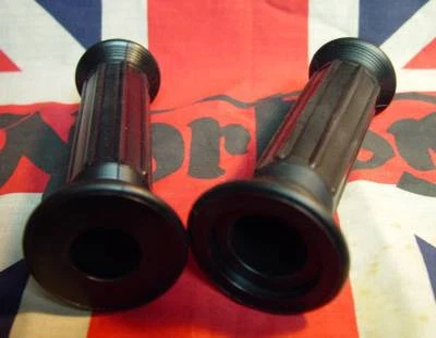 Empuñaduras suaves de manillar BSA, Triumph, Norton, OIF, DOHERTY, 7/8", Foto 1 de 4