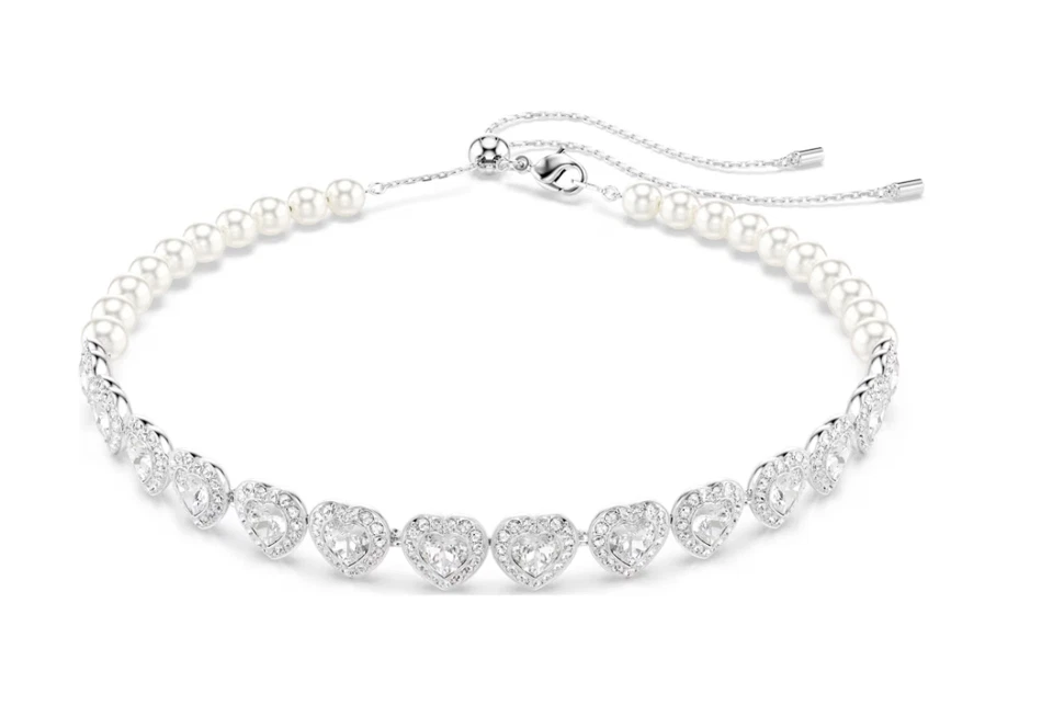 Swarovski 5720861 Girocollo Tennis Ariana Grande Cuore, Bianco - Immagine 1 di 1