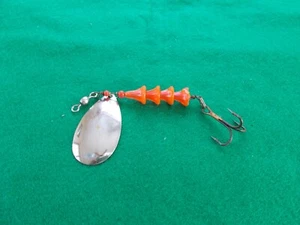 Vintage Lucky Strike Canada Crank Bait Fishing Lure W/ Spoon 3-3/4" Long w/hooks - Picture 1 of 3