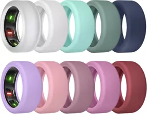 Ring Cover for Oura Ring Gen 4/Oura Ring Gen3, Anti-Scratch Elastic Silicone Our - Picture 1 of 11