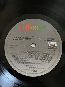 Kenny Rogers / The Kenny Rogers Story / Liberty Lp U.K. 1985 Stereo - Picture 1 of 10