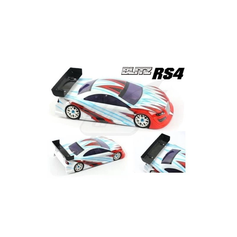 [IT] Carrozzeria Blitz RS4 1:10 (200mm) Trasparente - Immagine 1 di 1