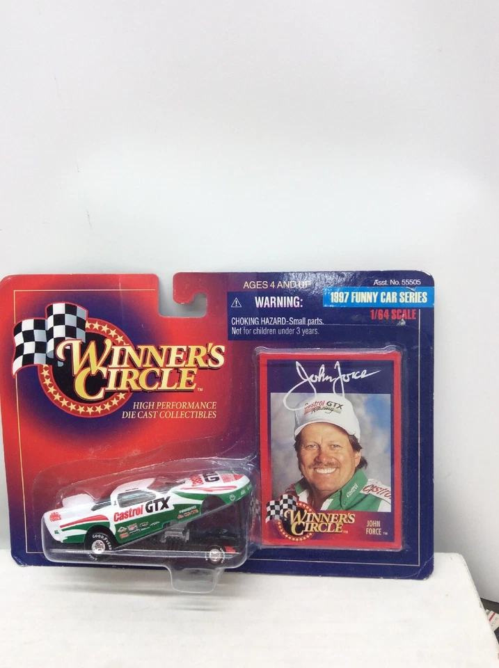 Winners Circle NASCAR John Force 1997 Castrol GTX Funny Car Series 1/64 Diecast