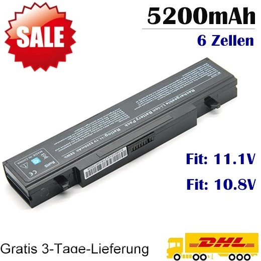 AKKU für  SAMSUNG P710 NP550P4C NP550P5C NP550P7C NP350V NP350V4C NP350V5C - Bild 1 von 4