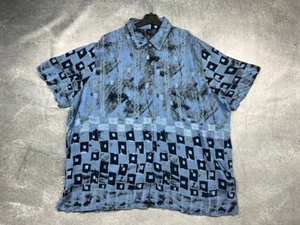 camicia hawaiana pazza vintage taglia media - Foto 1 di 7