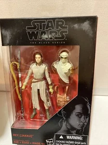 Star Wars the Black Series Rey Jakku Action Figure NEW HASBRO - Picture 1 of 3