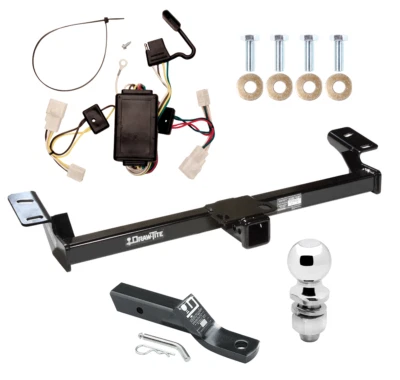 Trailer Tow Hitch For 96-00 Toyota RAV4 Complete Package w/ Wiring and 2" Ball - Image 1 of 4