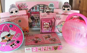 LOL Surprise Lot of 7 Accessories Stylin Studio; Secret Message Jewelry; Puzzles - Picture 1 of 9