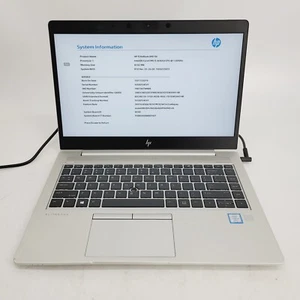 HP Elitebook 840 G6 Core i5-8365U 1.6GHz 8GB RAM 256GB NVMe 14"  ***Boot to Bios - Afbeelding 1 van 14