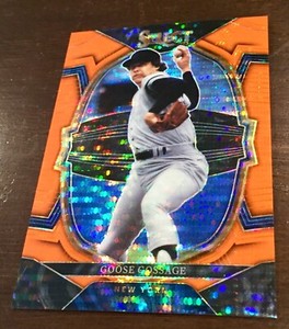 2023 Select #90 Goose Gossage Concourse Orange Pulsar Ref. FOTL 9/12 Yankees HOF