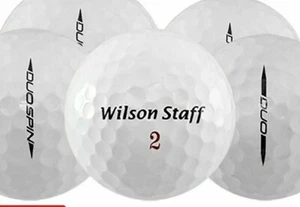 100 palline da golf Wilson Duo Mix AAAA quasi perfette condizioni riciclate (usate) - Foto 1 di 1