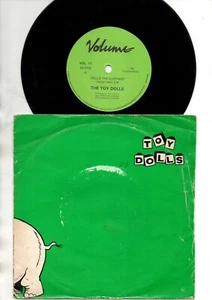 ❤️ Toy Dolls ~  Nellie The Elephant  ❤️ PUNK ..  VINYL 7" single ** VG - Picture 1 of 1