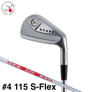 ONOFF KURO Forged Iron #4 S-Flex N.S.PRO Modus3 Tour 115 Steel Shaft GLOBERIDE - Picture 1 of 17