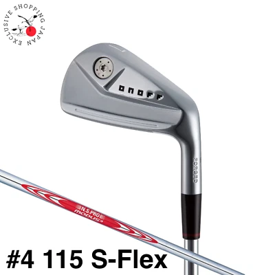 ONOFF KURO Forged Iron #4 S-Flex N.S.PRO Modus3 Tour 115 Steel Shaft GLOBERIDE - Image 1 of 4