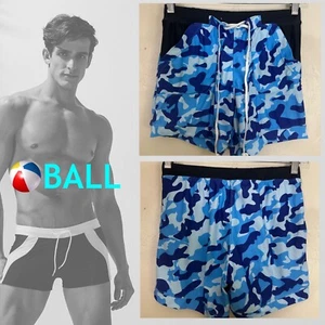 Ball Camo Stretch Shorts 28-32" waist 4.5" inseam Nylon / spandex Gently worn - Picture 1 of 3
