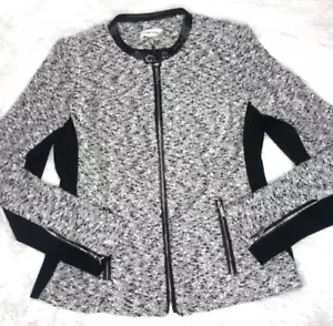 Calvin Klein Women's Full Zip Fashion Jacket Size 8 New With Tags M9JCU166 - Picture 1 of 6