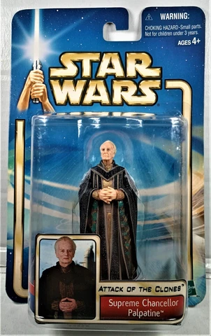 Hasbro Star Wars Attack of the Clones SUPREME EMPEROR PALPATINE, New, See Pics! Cover