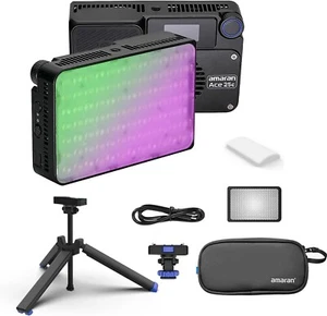 Aputure Amaran Ace 25c + KIT - Charcoal - RGBWW LED Light Brand New & Sealed UK - Picture 1 of 3
