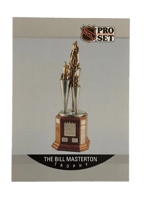 Brand New: Vintage 1990 PRO SET The Bill Masterton Trophy Gord Kluzak Card - Image 1 of 2