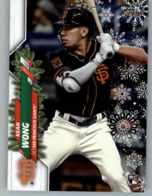 2020 Topps Walmart Holiday Metallic #HW188 Kean Wong (ref 150404) - Image 1 of 2