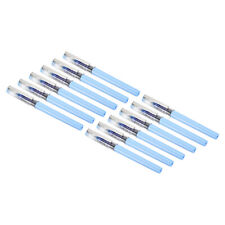 5.12" Blue Gel Ink Pens, 12pcs 0.38mm Thin Rolling Tip Balls, Celestial