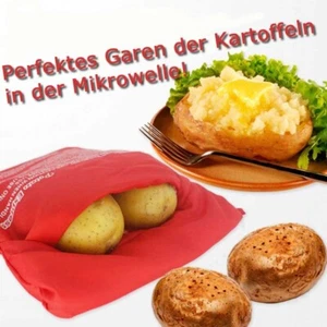 Kartoffeltasche für Mikrowelle Kartoffelbeutel Kartoffelsack Dampfgarer schnell - Bild 1 von 7