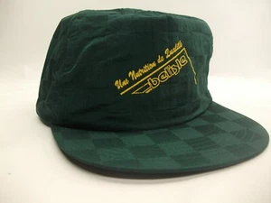 Belisle Nutrition French Francais Hat Vintage Green Nylon Snapback Baseball Cap - Picture 1 of 8