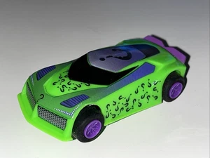 Micro Scalextric Batman Car From DC Vs Riddler 1:64 Working - Picture 1 of 12