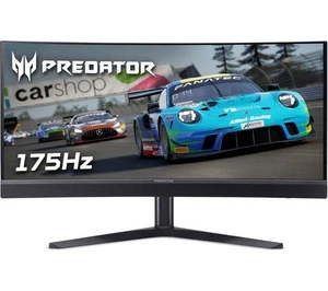 Acer Predator X34Vbmiiphuzx 34'' Widescreen HDMI Black Curved Gaming Monitor - Picture 1 of 2