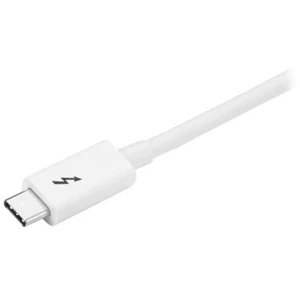 Startech TBLT3MM1MW 3.3FT THUNDERBOLT 3 CABLE USB C 20GBPS TB3/USB-C DISPLAYPORT - Picture 1 of 1