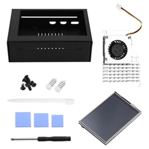 3.5 Inch   Screen for  5, with Metal Case and Active Cooler Silver7787 - Afbeelding 1 van 7