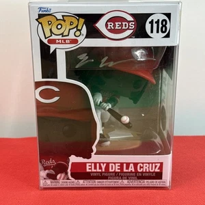 Funko Pop autografato Elly De La Cruz Cincinnati Reds! 118 ologramma firmato COA - Foto 1 di 9