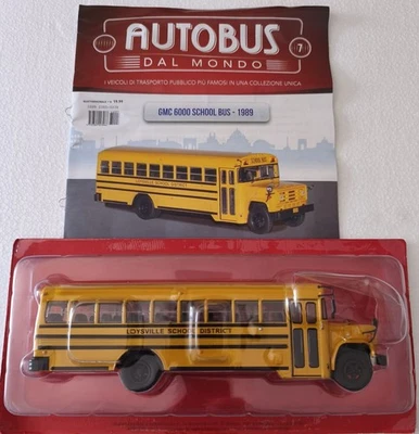 GMC 6000 SCHOOL BUS (1989), BUSES OF THE WORLD, SALVAT, 1:43 DIE CAST - Image 1 of 4