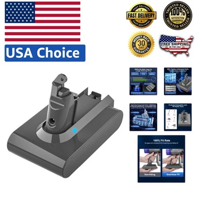 Upgrade Your Cleaning: 21.6V 6000mAh V6 Replacement Battery for Handheld Vacuums - Image 1 of 4