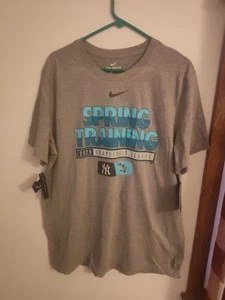 2020 New York Yankees Nike Spring Training Grapefruit League T-Shirt XL NY Tampa - Picture 1 of 3