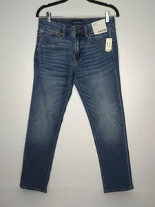 NUEVO Pantalones de mezclilla Aeropostale pierna recta originales lavado medio talla 29x32 - Imagen 1 de 5