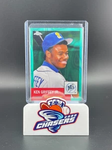 2022 Topps Chrome Platinum Anniversary Aqua RayWave Aqua 450 Ken Griffey Jr /299 - Picture 1 of 2