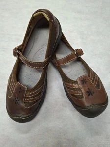 Scarpe comode Keen Paradise Mary Jane da donna taglia 9 con cinturino marrone - Foto 1 di 7