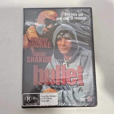 Bullet - Mickey Rourke - Tupac Shakur - DVD - New & Sealed - image 1 of 4