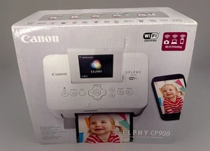 Neuer Canon SELPHY CP900 WLAN WLAN kompakter Fotodrucker - weiß - Bild 1 von 5