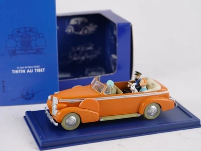IN Auto Tintin 1/43 Il Taxi Nuova Delhi - Cadillac Fleetwood - Immagine 1 di 4