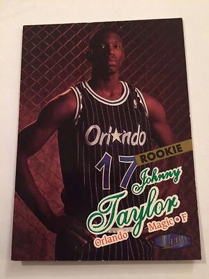 1997-98 Ultra #145 - Johnny Taylor - Orlando Magic (RC) - Image 1 of 2