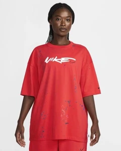 Nike Breaking Futura USA Olympics - WMNS Oversized Size XL Crimson FZ0283-696 - Picture 1 of 4