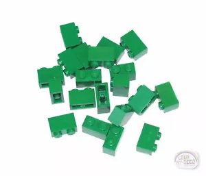 LEGO - Classic - 3-Buck Bag - 20-pcs 1x2 Brick - Green - New - (3004) - Picture 1 of 3