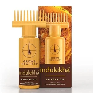 Aceite de cabello ayurvédico Amla y coco para el control de la caída del cabello con aplicador de peine 250 - Imagen 1 de 7