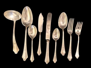 Gorham SHELBURNE Silverplate 1914 G M Co. Flatware Choice+Serving Pieces MONO - Picture 1 of 12